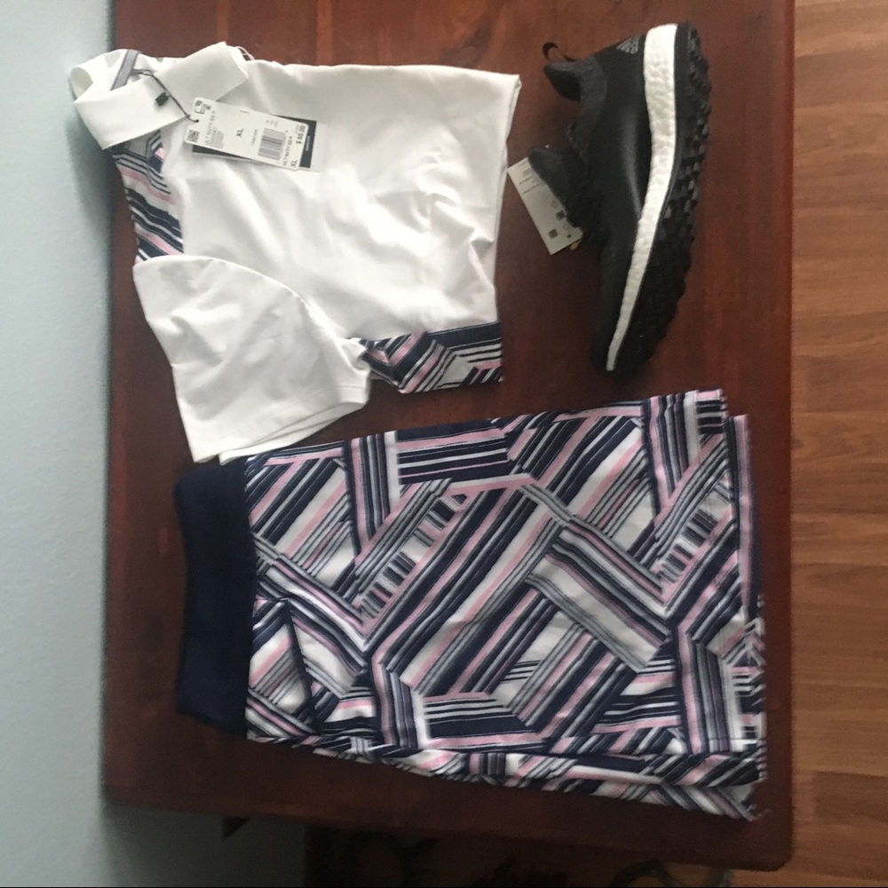 NWT adidas golf skirt